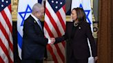 'I will not be silent on Gaza' Harris says after meeting Netanyahu