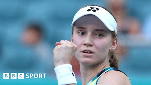 Miami Open: Elena Rybakina beats Victoria Azarenka to reach final