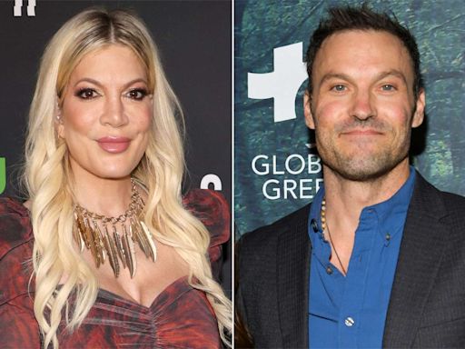 Tori Spelling says Brian Austin Green told her she should 'abso-f---ing-lutely' go on 'DWTS'