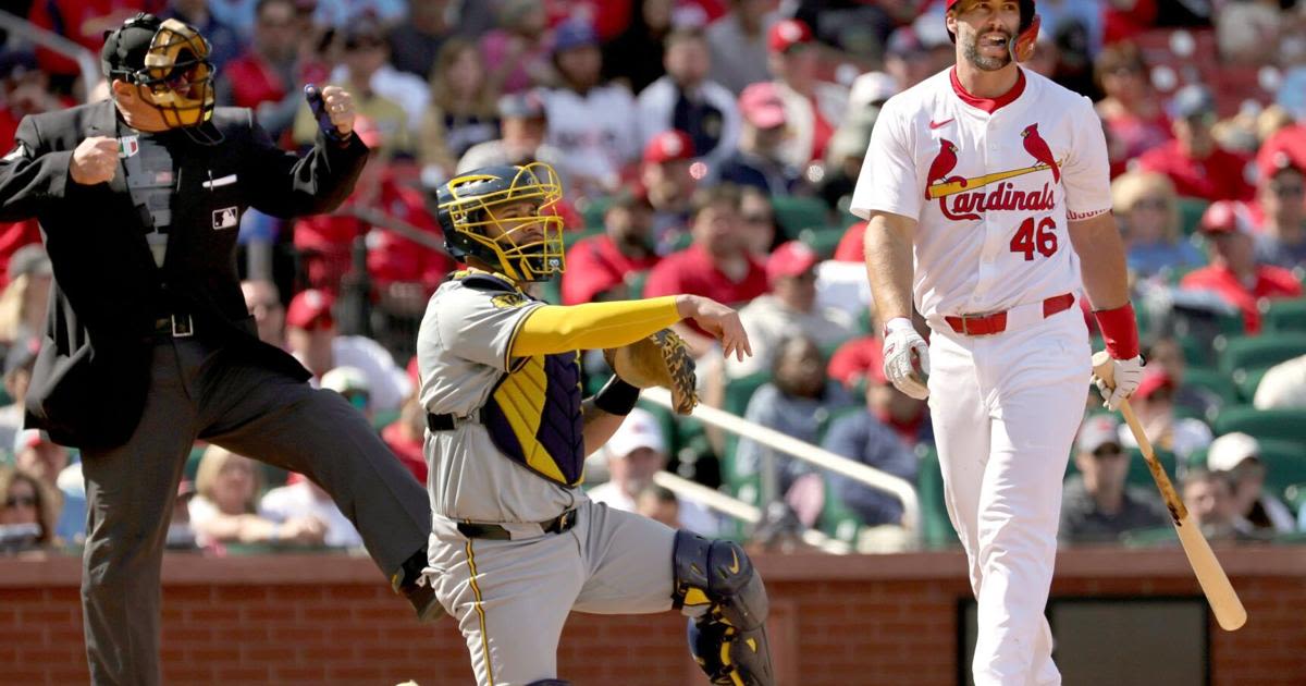 Paul Goldschmidt moves down in order for Cardinals in finale vs. Brewers: First Pitch