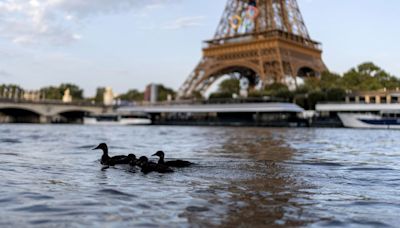 Olympic triathletes will swim in Paris’ Seine river after days of concerns about water quality
