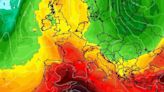 Exact moment red European blast hits Britain for first time this year