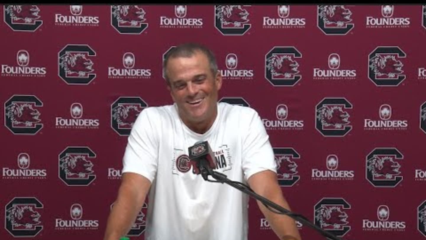 Here's What Head Coach Shane Beamer Had to Say Following the First Scrimmage of Fall Camp