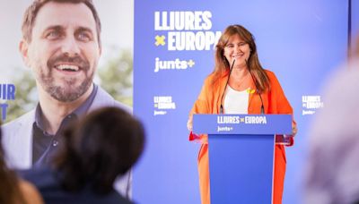 Laura Borràs, agredida en un acto de Junts en Tarragona