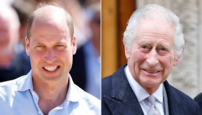 Prince William Shares Sweet Throwback Photo with His 'Pa' King Charles for Father's Day