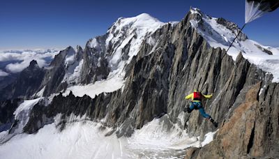 Death-defying leaps of faith! But Tim Howell says he's still learning