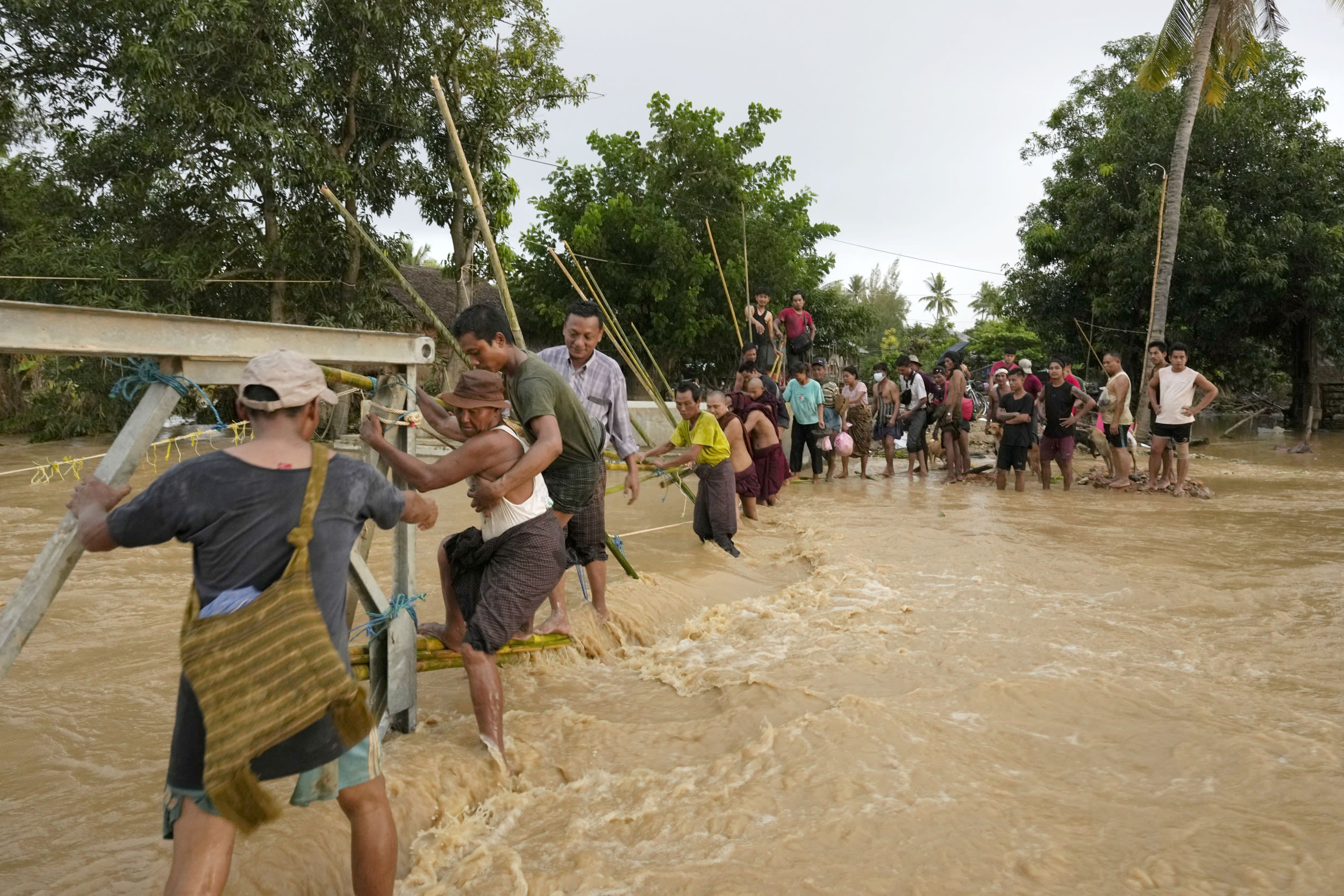 Typhoon Yagi death toll passes 500 as floods and landslides hit Myanmar