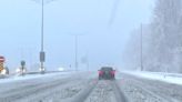 PHOTOS: Traffic chaos ensues in B.C. following bout of heavy snow