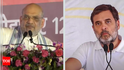 Amit Shah targets Rahul Gandhi at Haryana rally: 'Do you know what MSP stands for?' | India News - Times of India