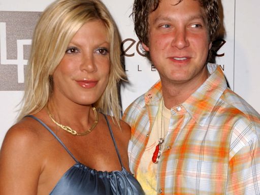 Tori Spelling Tried to Stab Brother Randy Spelling With a Letter Opener as a Kid - E! Online