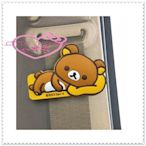 小花花日本精品♥ 拉拉熊懶懶熊輕鬆熊可愛造型躺姿車用安全帶扣 汽車必備必需品 88935102