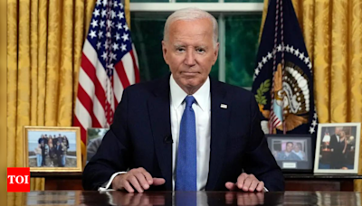 Ice cream, pizza and cheers: White House staff grapples with Joe Biden's decision to drop out of election race - Times of India