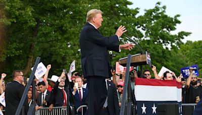 Indictees Unite: Rapper Sheff G Joins Donald Trump At Bronx Rally