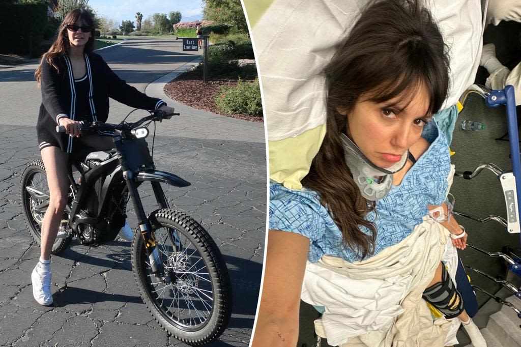 Nina Dobrev hospitalized after nasty bike accident: ‘It’s going to be a long road of recovery’