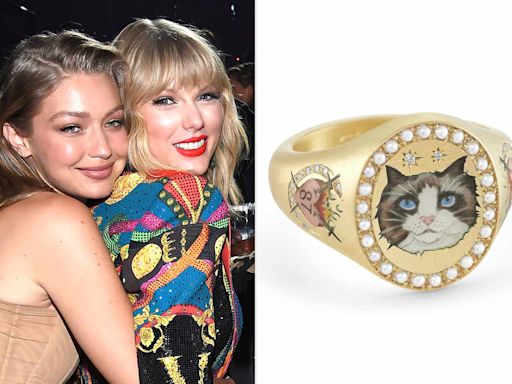 Gigi Hadid Gifts Bestie Taylor Swift a Ring with Nods to Her ‘Favorite Things’ — Including Travis Kelce and Her Cat