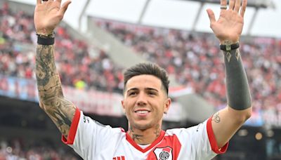 Hinchas de River entonaron la canción racista y homofóbica contra Francia durante el homenaje a Enzo Fernández