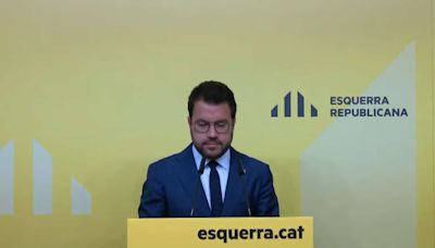 Dimite Pere Aragonés tras el batacazo electoral de ERC