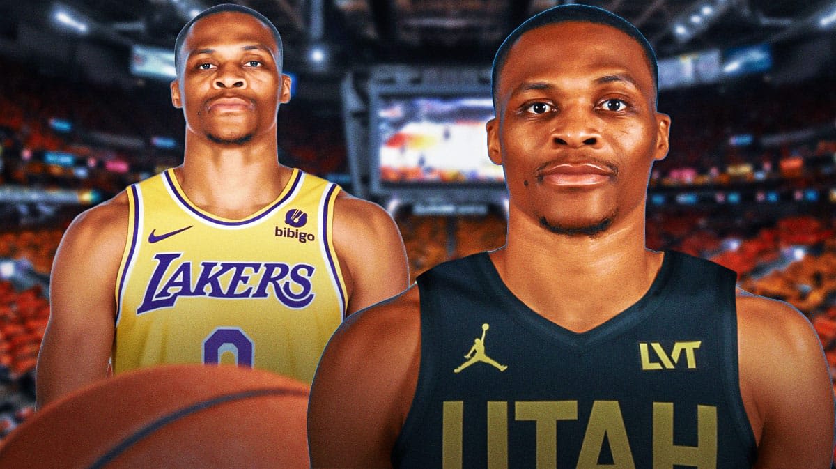 How long Russell Westbrook stayed with Jazz after Lakers trade