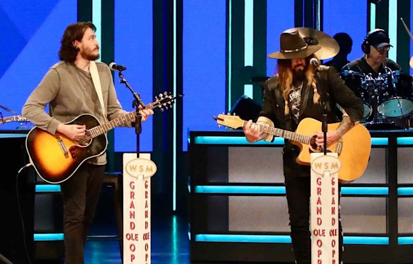 Billy Ray Cyrus Joins Son Braison on Stage for His Grand Ole Opry Debut: 'Never Been More Proud' (Exclusive)