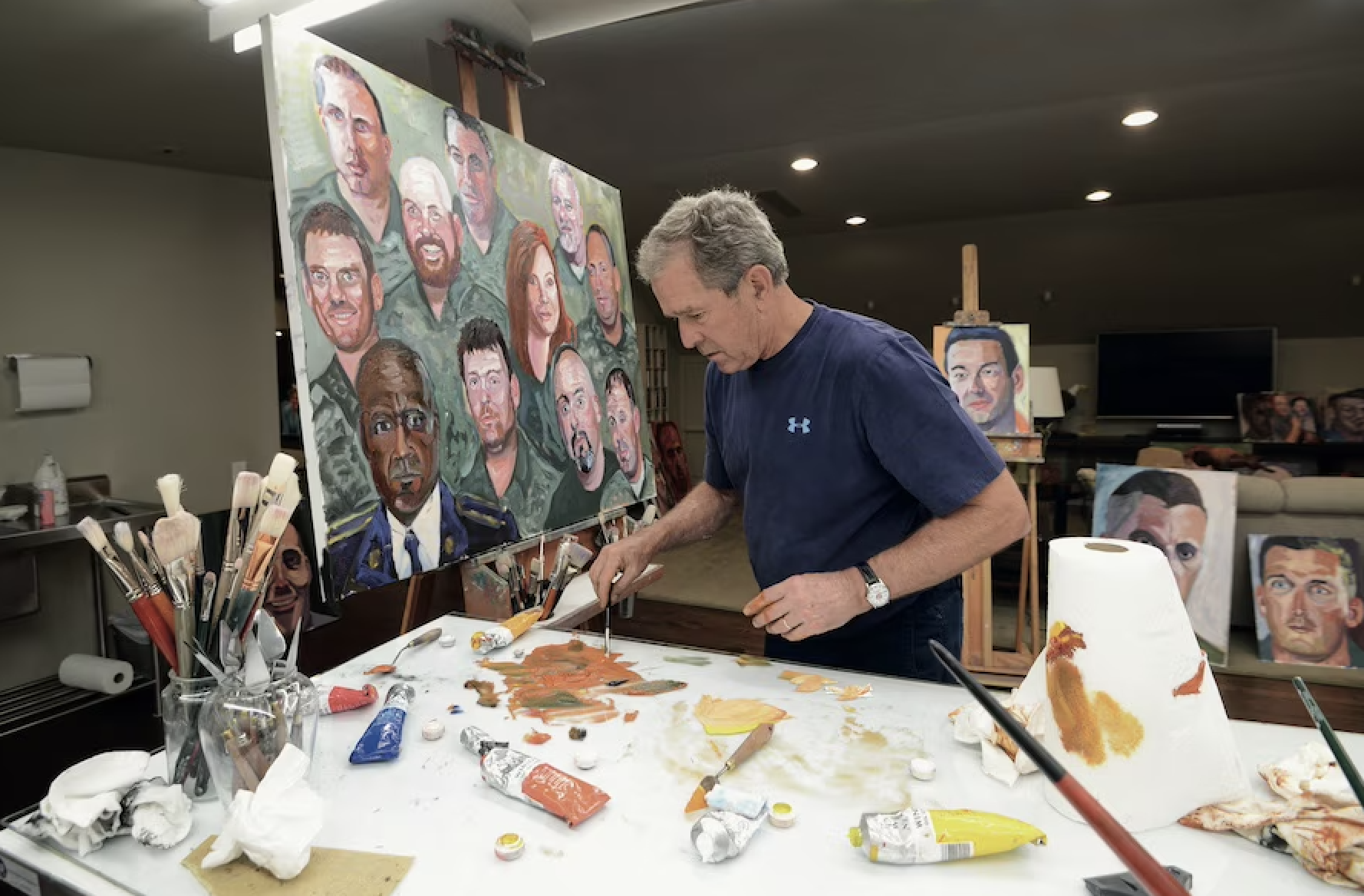 George W. Bush's paintings could get their biggest audience yet at Disney World