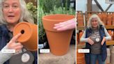 Plant expert demonstrates ancient gardening method to keep plants hydrated: 'A time-tested watering solution'