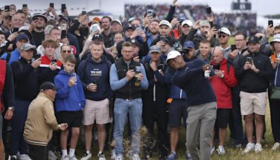 Tiger Woods ends his season by missing the cut in the British Open