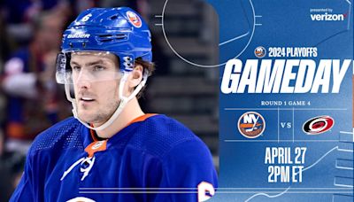 Game 4 Preview: Islanders vs Hurricanes | New York Islanders