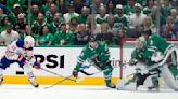 Nugent-Hopkins scores 2 power-play goals and Oilers beat Stars 3-1 to move a win away from Cup final