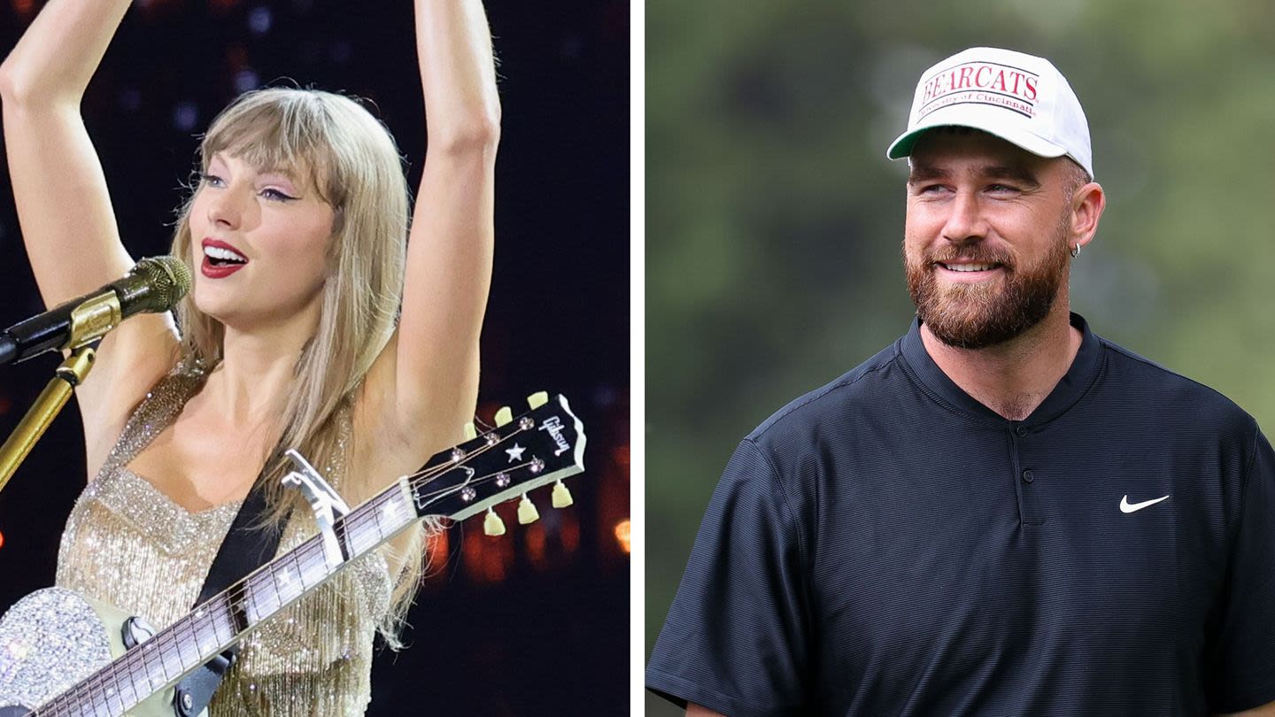 Watch Travis Kelce and Taylor Swift’s Affectionate Reunion After His 13th Eras Tour Show