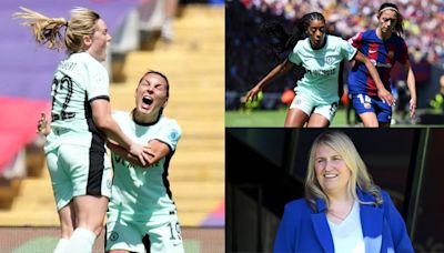 Chelsea women player ratings vs Barcelona: Erin Cuthbert that is insane! Emma Hayes leads Blues to historic Champions League win in Barca's back yard as Ashley Lawrence & Jess...