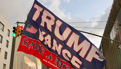 Even on Vance's big debate night in New York, Trump is still center stage for MAGA's faithful