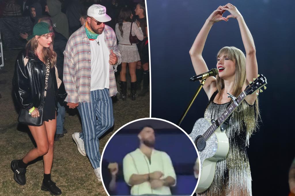 Travis Kelce will fly back and forth to support Taylor Swift at overseas shows ‘while he has the time’: report