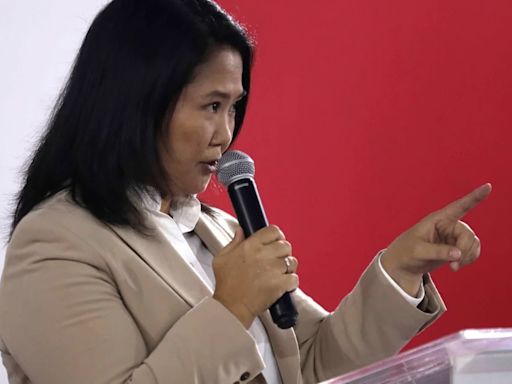 Keiko Fujimori transfirió su herencia a sus hijas para evitar un posible embargo