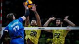 La selección argentina de vóley, con Agustín Loser, cayó en tie break frente a Brasil por la VNL