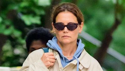 A Rainy Day Can't Overshadow Katie Holmes's Latest It Sneakers