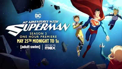 My Adventures with Superman returns for its second season May 25 on Adult Swim