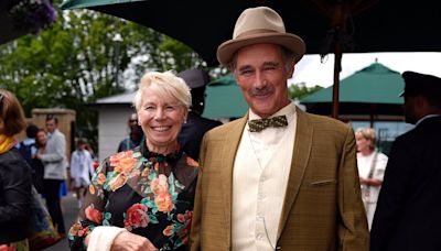 Mark Rylance debuts natty new look in the royal box at Wimbledon