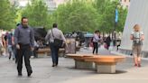 New benches at World Trade Center are crafted with care