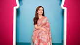 Nita Ambani Pairs Organza Saree With French Lace Blouse To Combine Indian Heritage With Parisian Sophistication