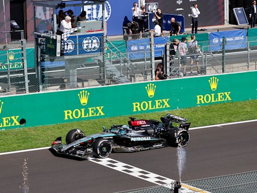 F1 Belgian GP LIVE: George Russell stripped of victory as car breaks rules