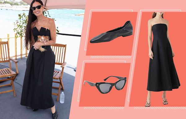 Demi Moore’s Sleek Cannes Look Is My New Outfit Formula for Summer Weddings and Parties — Shop It from $15