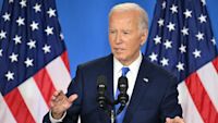 Was Joe Biden using a teleprompter? How Thursday s press conference was formatted