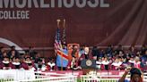 At Morehouse graduation, thanks to 'God for woke class of 2024'