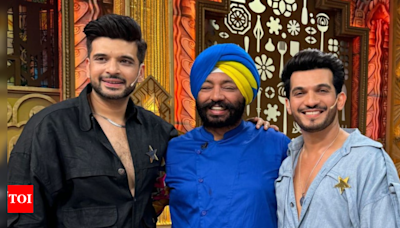 Laughter Chefs: Karan Kundrra and Arjun Bijlani drop a fun BTS from the show; fans heap praises | - Times of India