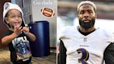 Odell Beckham Jr.'s Son Zydn Cheers on Dad at Toddler's First NFL Game: 'Go Dada'