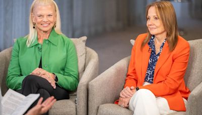 How GM CEO Mary Barra, IBM former CEO Ginny Rometty learned to be ‘women' leaders