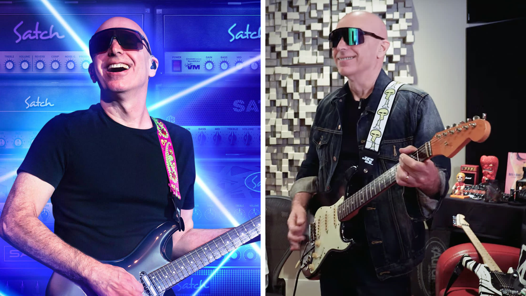 Joe Satriani has modeled his epic amp collection – including some you might not expect