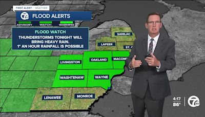 Metro Detroit Weather: Strong to severe storms expected late overnight