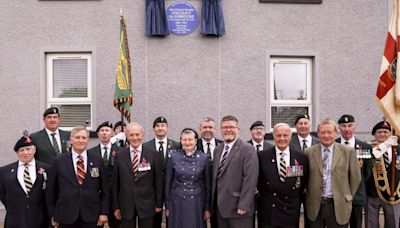 Ulster History Blue Circle plaque unveiled in Brookeborough