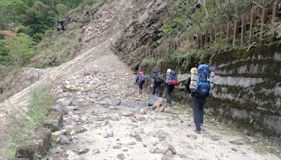 入山救人也擔心石頭雨 南投消防隊員盼玉管處暫停登山活動